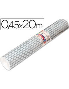 Rollo adhesivo aironfix cristal apis 67443 rollo de 20 mt