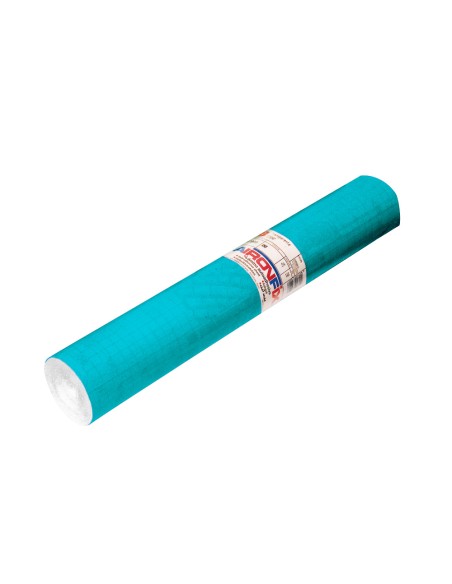 Rollo adhesivo aironfix unicolor azul mate claro 67013rollo de 20 mt