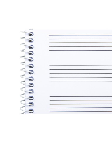 Bloc musica liderpapel pentagrama 3mm folio 20 hojas 100g m2