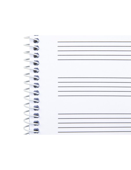 Bloc musica liderpapel pentagrama 3mm folio 20 hojas 100g m2