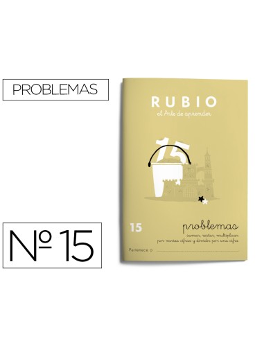 Cuaderno rubio problemas nº 15