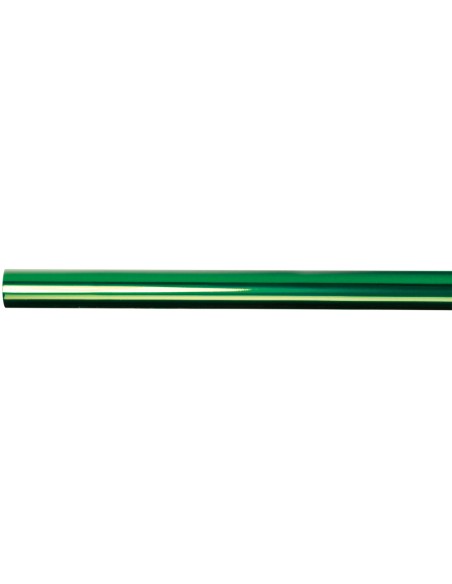 Papel celofan rollo trepado verde 25 hojas de 50x65 cm