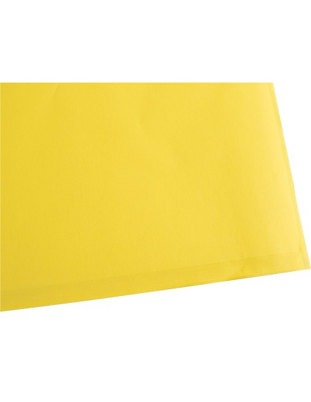 Papel seda liderpapel amarillo 52x76 cm 18 gr paquete de 25 hojas