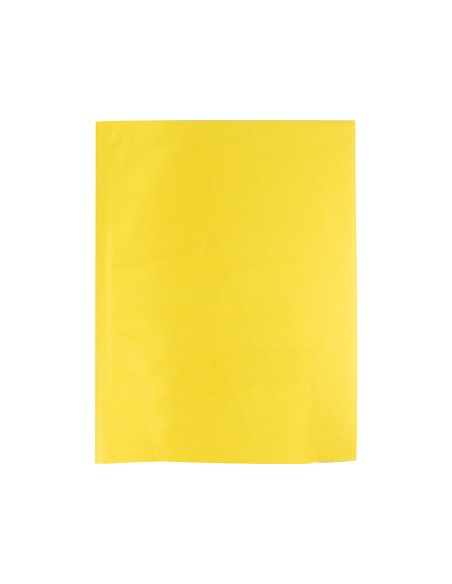 Papel seda liderpapel amarillo 52x76 cm 18 gr paquete de 25 hojas