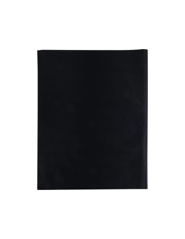 Papel seda liderpapel negro 52x76 cm 18 gr paquete de 25 hojas