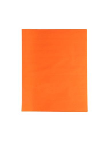 Papel seda liderpapel naranja 52x76 cm 18 gr paquete de 25 hojas