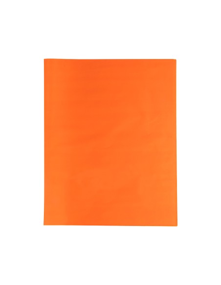 Papel seda liderpapel naranja 52x76 cm 18 gr paquete de 25 hojas