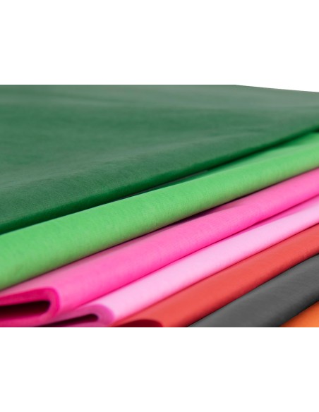 Papel seda liderpapel rosa 52x76 cm 18 gr paquete de 25 hojas