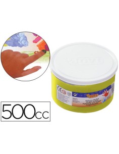 Pintura a dedos jovi 500 cc amarillo