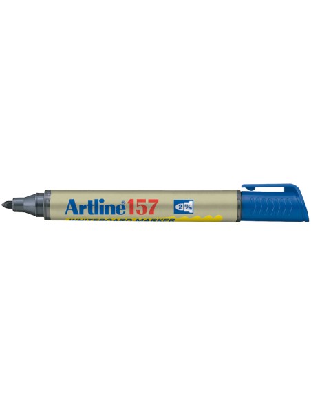 Rotulador artline pizarra ek 157 azul punta redonda 2 mm