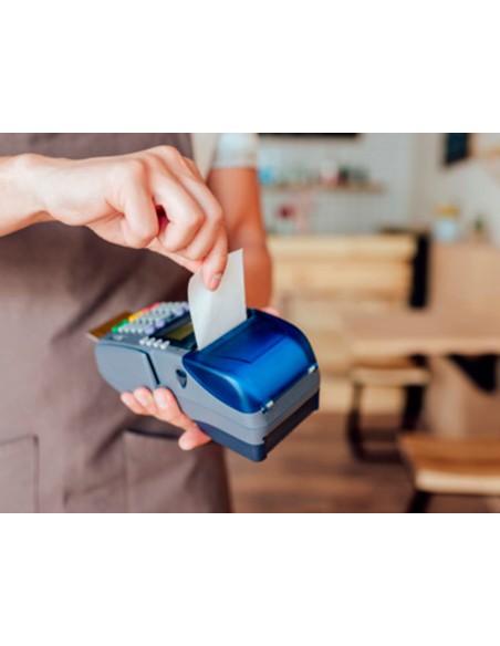 Rollo sumadora termico q connect 57 mm ancho x 60 mm diametro sin bisfenol a