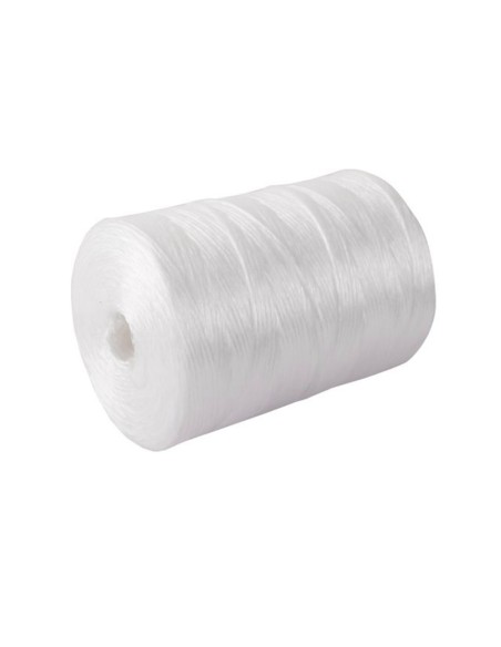 Cuerda rafia liderpapel color blanco rollo de 600 metros