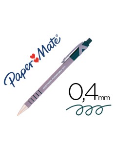 Boligrafo flexgrip retractil negro