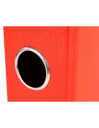 Modulo liderpapel 3 archivadores folio 2 anillas mixtas 40mm rojo
