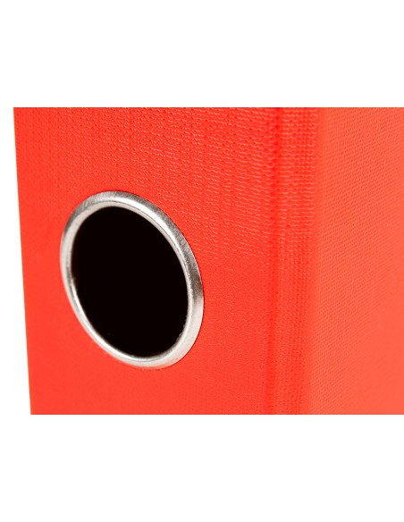 Modulo liderpapel 3 archivadores folio 2 anillas mixtas 40mm rojo