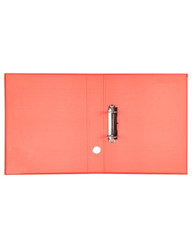 Modulo liderpapel 3 archivadores folio 2 anillas mixtas 40mm rojo