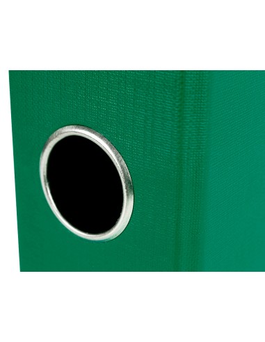 Modulo liderpapel 3 archivadores folio 2 anillas mixtas 40mm verde