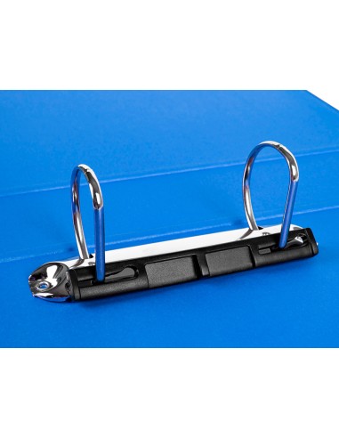 Modulo liderpapel 3 archivadores folio 2 anillas mixtas 40mm azul