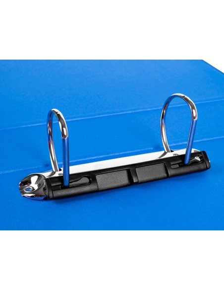 Modulo liderpapel 3 archivadores folio 2 anillas mixtas 40mm azul