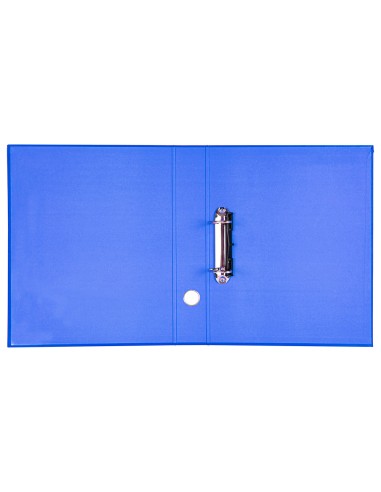 Modulo liderpapel 3 archivadores folio 2 anillas mixtas 40mm azul