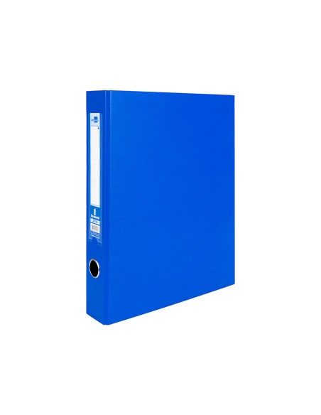 Modulo liderpapel 3 archivadores folio 2 anillas mixtas 40mm azul