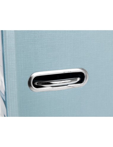 Archivador de palanca liderpapel folio documenta forrado pvc con rado lomo 75mm gris compresor metalico