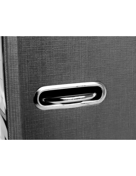 Archivador de palanca liderpapel folio documenta forrado pvc con rado lomo 75mm negro compresor metalico