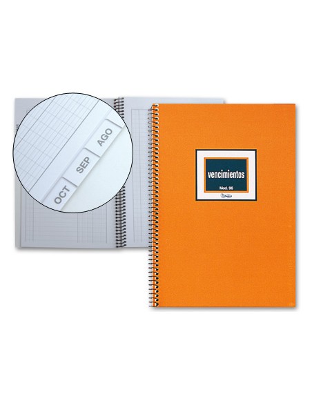 Libro miquelrius n96 cuarto 50 hojas vencimiento