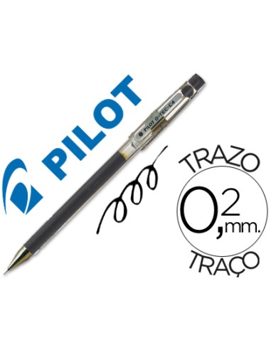 Boligrafo pilot punta aguja g tec c4 negro