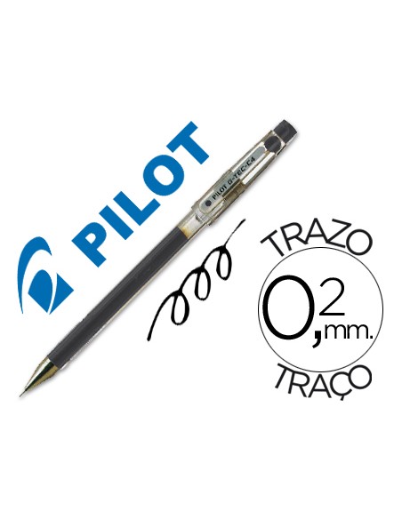 Boligrafo pilot punta aguja g tec c4 negro