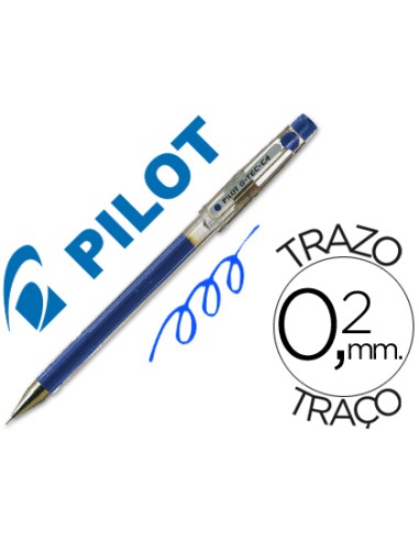 Boligrafo pilot punta aguja g tec c4 azul