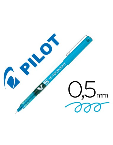 Rotulador pilot punta aguja v 5 azul claro 05 mm