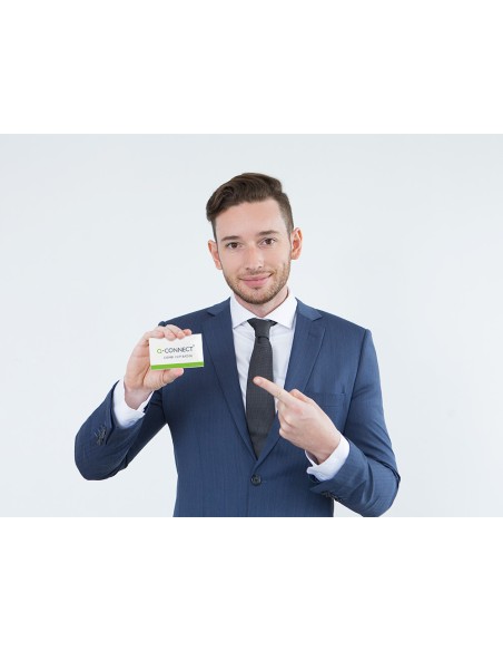 Identificador con pinza e imperdible q connect kf01567 54x90 mm