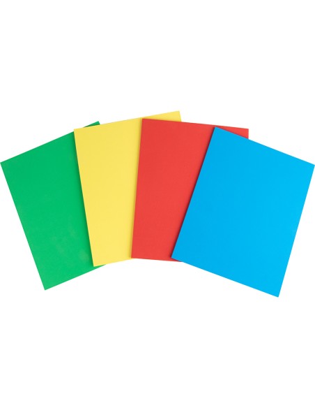 Caucho liderpapel 25x20 cm bolsa de 4 unidades colores surtidos