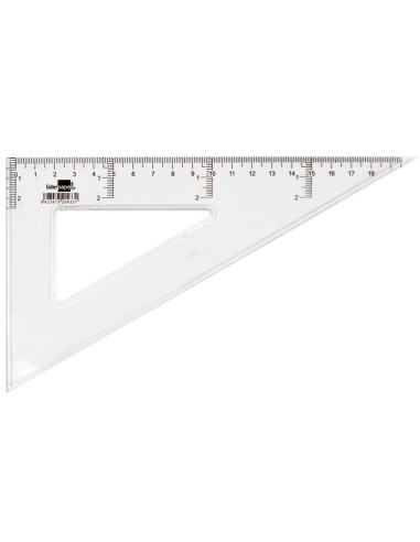 Cartabon liderpapel 20 cm plastico cristal