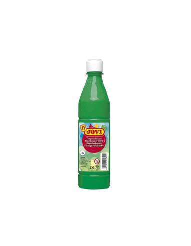Tempera liquida jovi escolar 500 ml verde medio