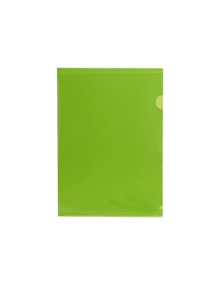 Carpeta liderpapel dossier unero 44003 polipropileno din a4 verde 20 hojas