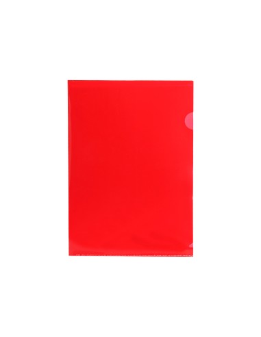 Carpeta liderpapel dossier unero 44000 polipropileno din a4 roja 20 hojas