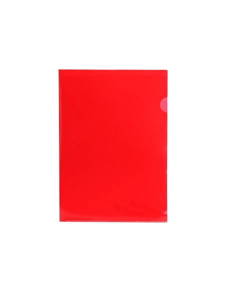 Carpeta liderpapel dossier unero 44000 polipropileno din a4 roja 20 hojas