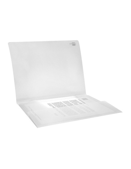 Carpeta liderpapel gomas solapas 34964 polipropileno din a4 transparente translucido