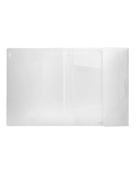 Carpeta liderpapel gomas solapas 34964 polipropileno din a4 transparente translucido