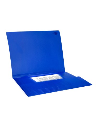 Carpeta liderpapel gomas solapas 34962 polipropileno din a4 azul translucido