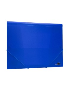 Carpeta liderpapel gomas solapas 34962 polipropileno din a4 azul translucido