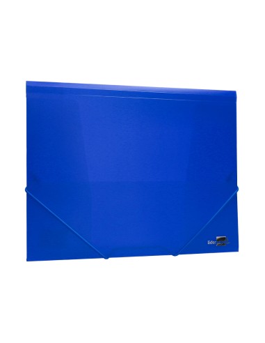 Carpeta liderpapel gomas solapas 34962 polipropileno din a4 azul translucido