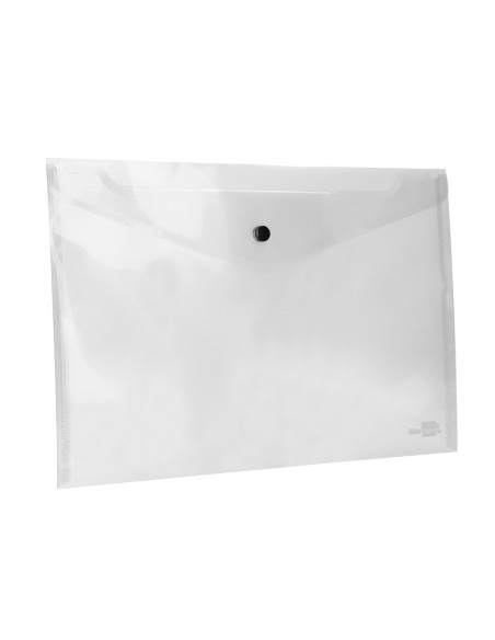 Carpeta liderpapel dossier broche 34044 polipropileno din a4 incolora 50 hojas