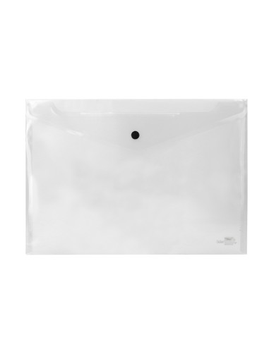Carpeta liderpapel dossier broche 34044 polipropileno din a4 incolora 50 hojas