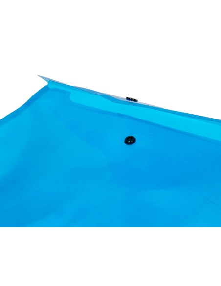 Carpeta liderpapel dossier broche 34042 polipropileno din a4 azul transparente 50 hojas