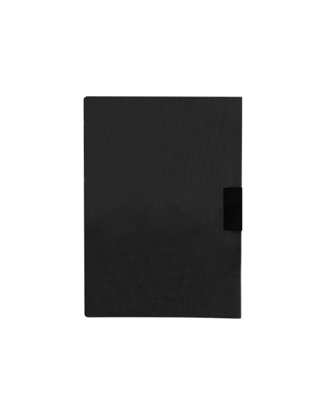 Carpeta liderpapel dossier pinza lateral 35365 polipropileno din a4 negra 30 hojas pinza deslizante