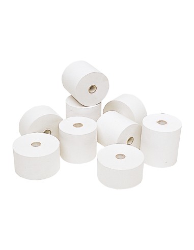 Rollo sumadora q connect electro 57 mm ancho x 65 mm diametro copiativo con 2 hojassin bisfenol a