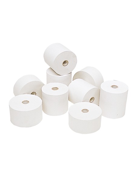 Rollo sumadora q connect electro 57 mm ancho x 65 mm diametro copiativo con 2 hojassin bisfenol a